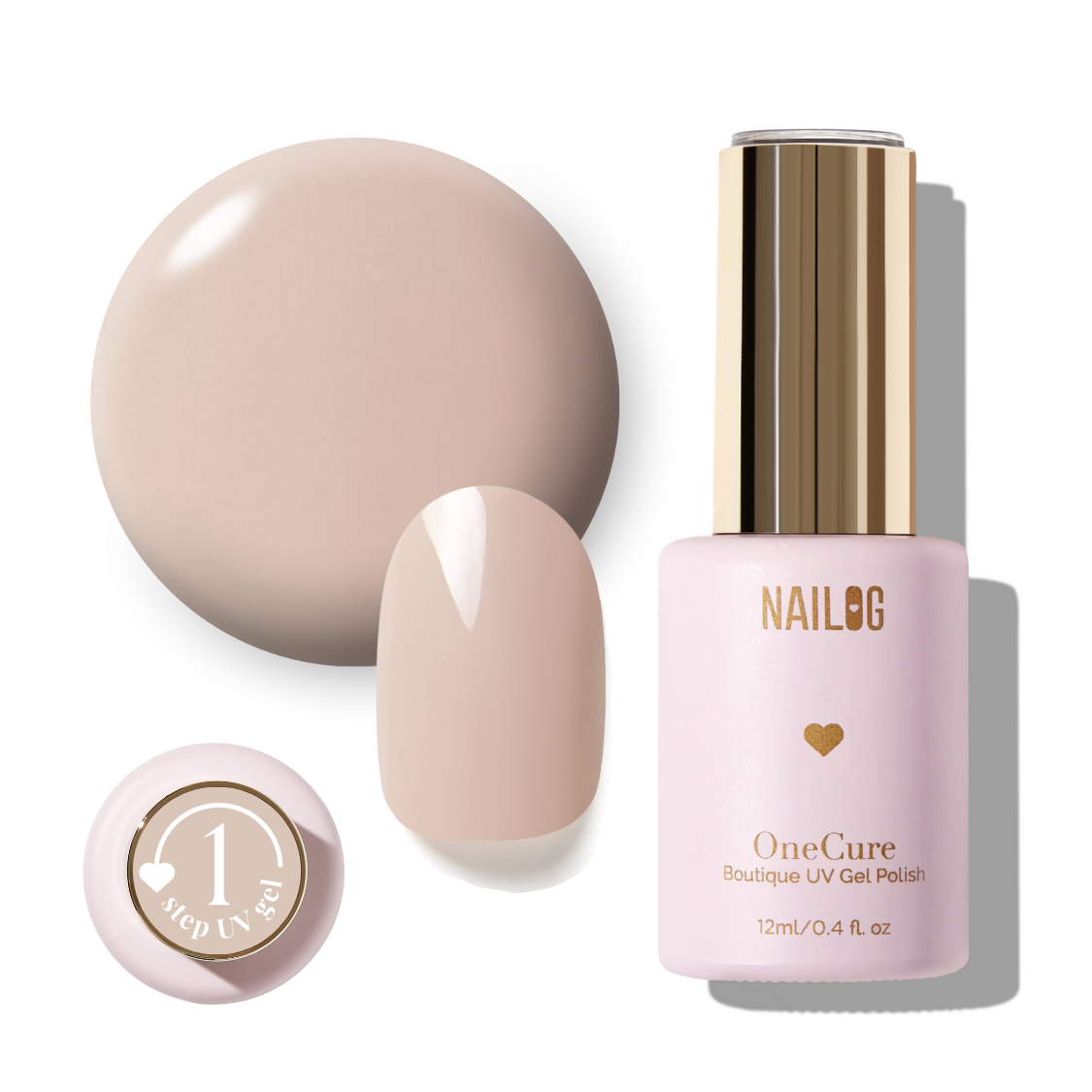 アントワン プロフェッショナルキット ネイルケア ALMOND BEIGE | OneCure Gel Polish – NAILOG