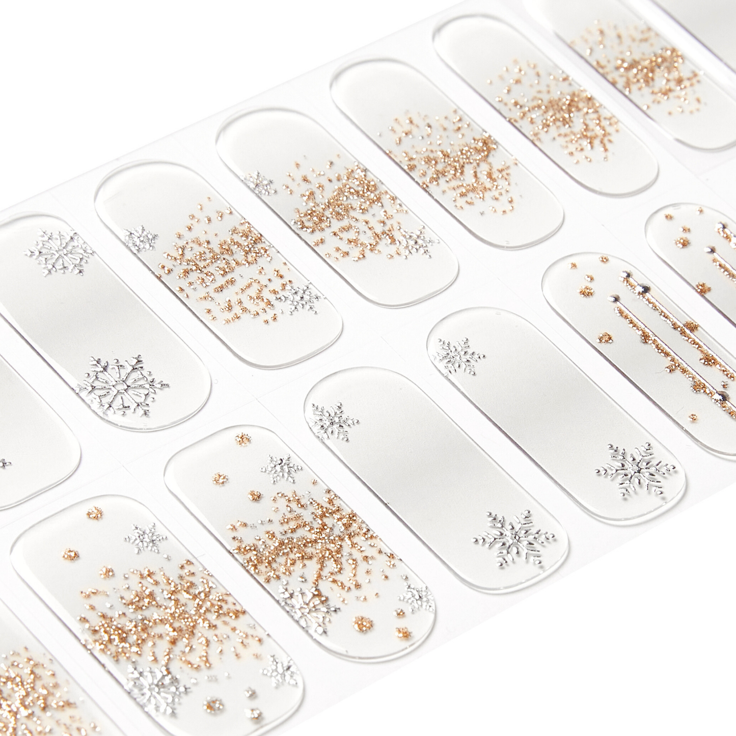 SNOWFLAKE | Mani Strip 20PC