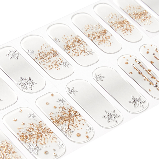 SNOWFLAKE | Mani Strip 20PC