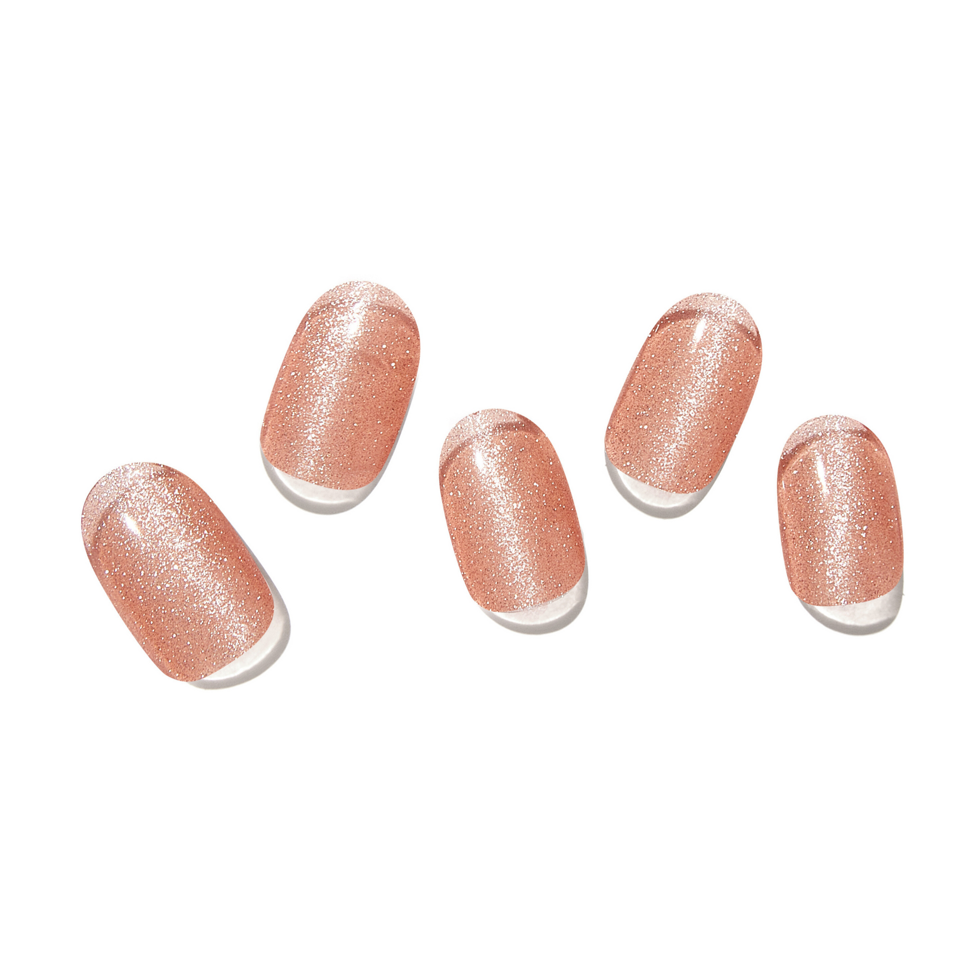 PINK GLEAM | Mani 34 - NAILOG semi cured nail strip