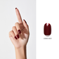 AMBER RED | OneCure Gel Polish - NAILOG semi cured nail strip