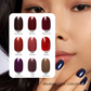 OXBLOOD RED | OneCure Gel Polish - NAILOG semi cured nail strip