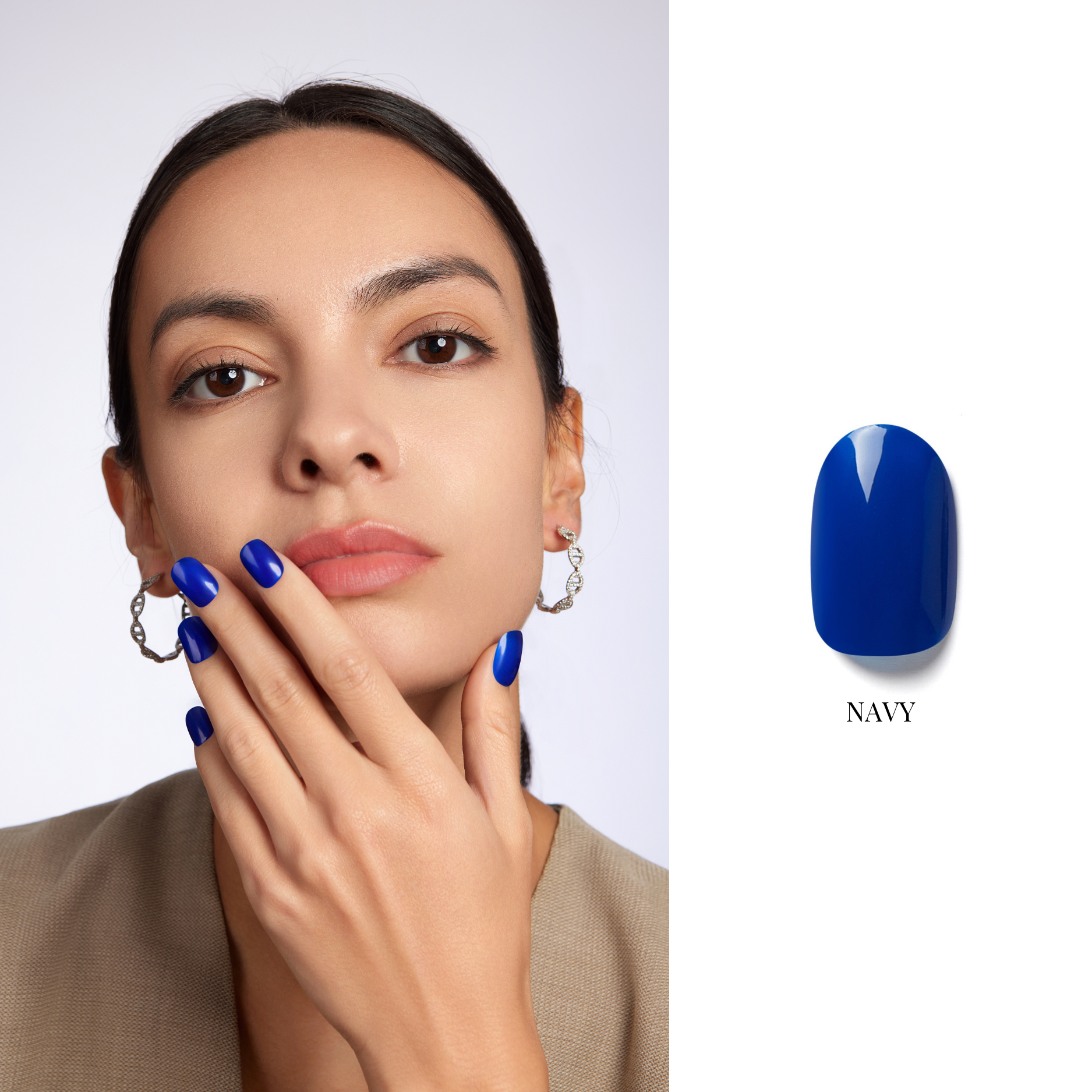 MIDNIGHT WONDER | OneCure Gel Polish 4PC Kit - NAILOG semi cured nail strip