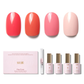 BLUSH BLOOM | OneCure Gel Polish 4PC Kit - NAILOG semi cured nail strip