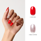 RED CRUSH | OneCure Gel Polish 4PC Kit - NAILOG semi cured nail strip