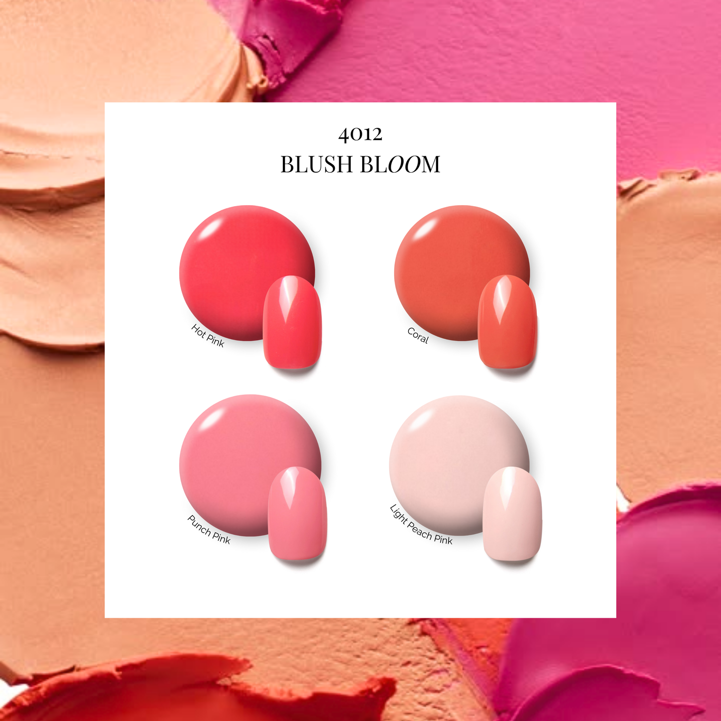 BLUSH BLOOM | OneCure Gel Polish 4PC Kit
