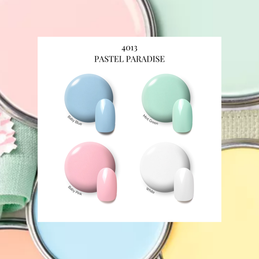 PASTEL PARADISE | OneCure Gel Polish 4PC Kit