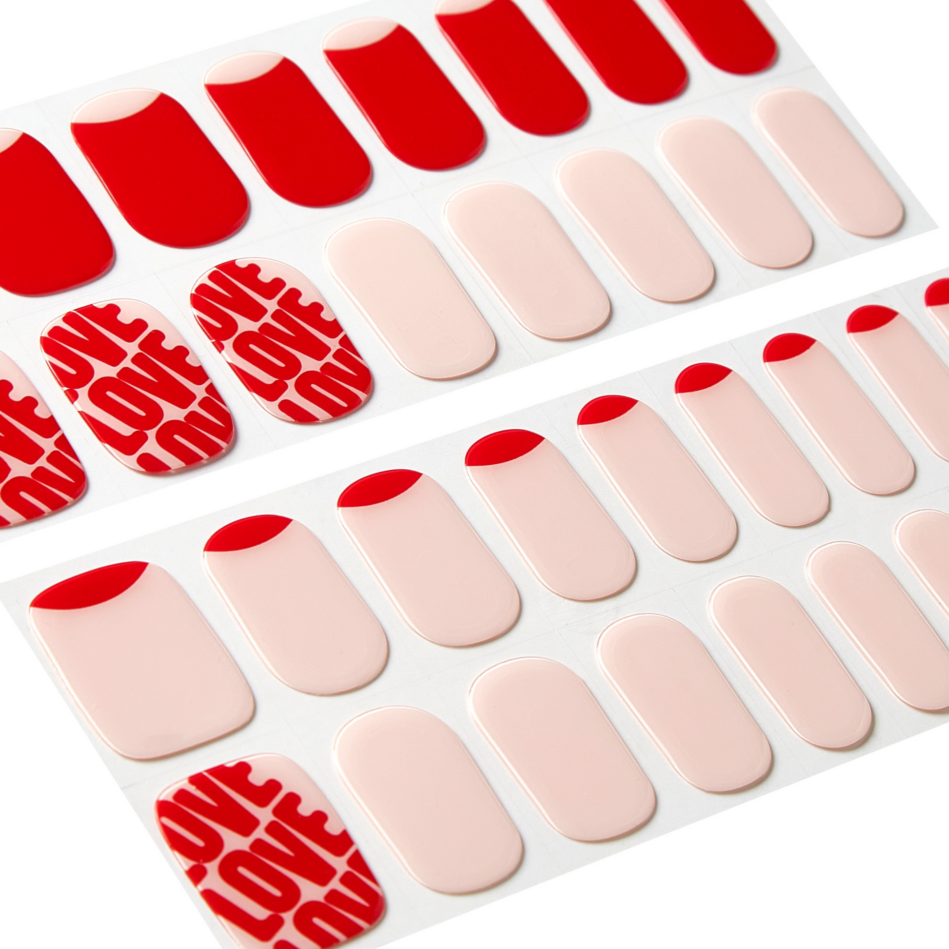 CITY OF LOVE | Mani 34 - NAILOG semi cured nail strip