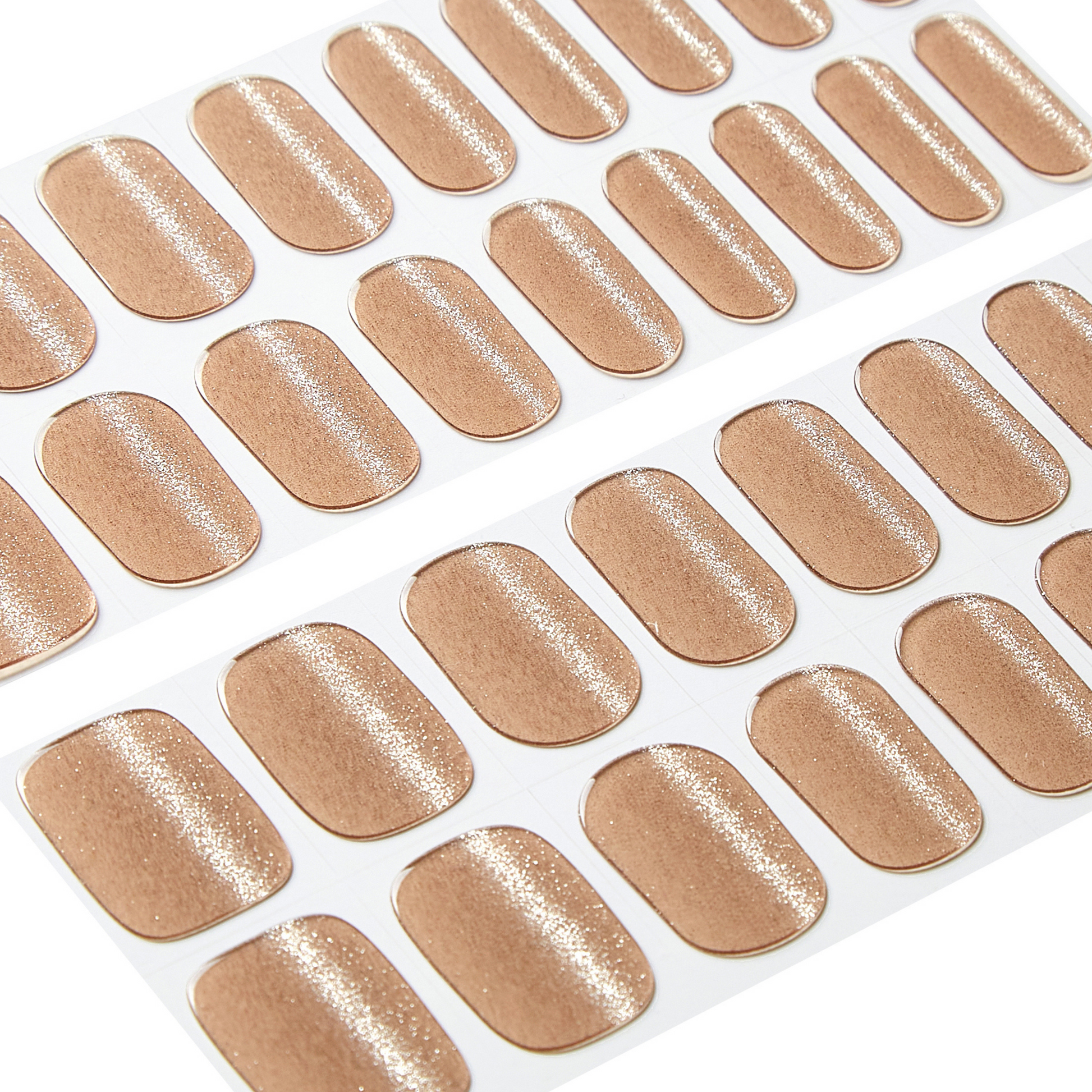 NUDE GLEAM | Mani 34 - NAILOG semi cured nail strip