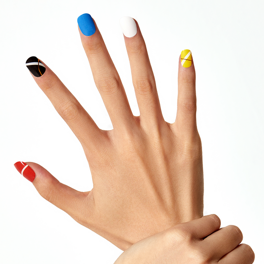 THE RING OLYMPICS SPECIAL | Mani 34 - NAILOG semi cured nail strip