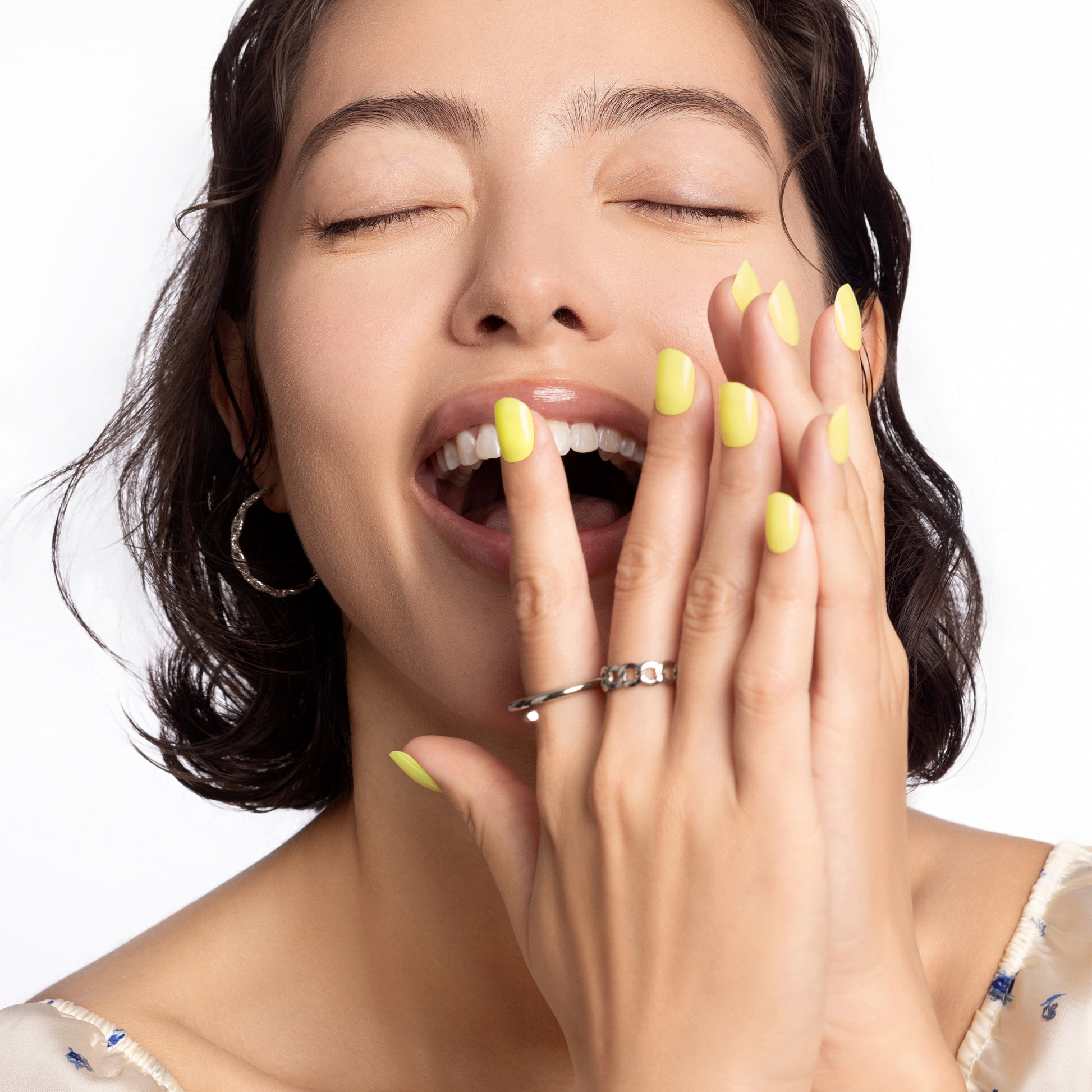 LIME BOMB - NAILOG semi cured nail strip