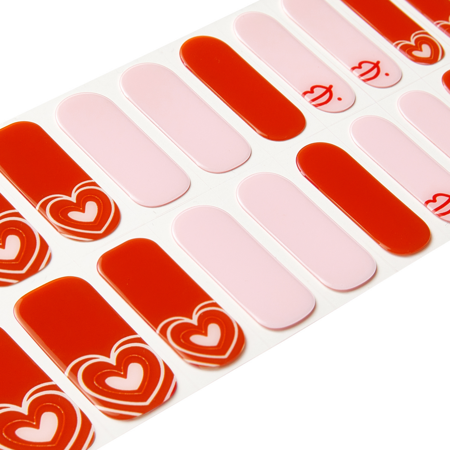 SWEET HEART - NAILOG semi cured nail strip