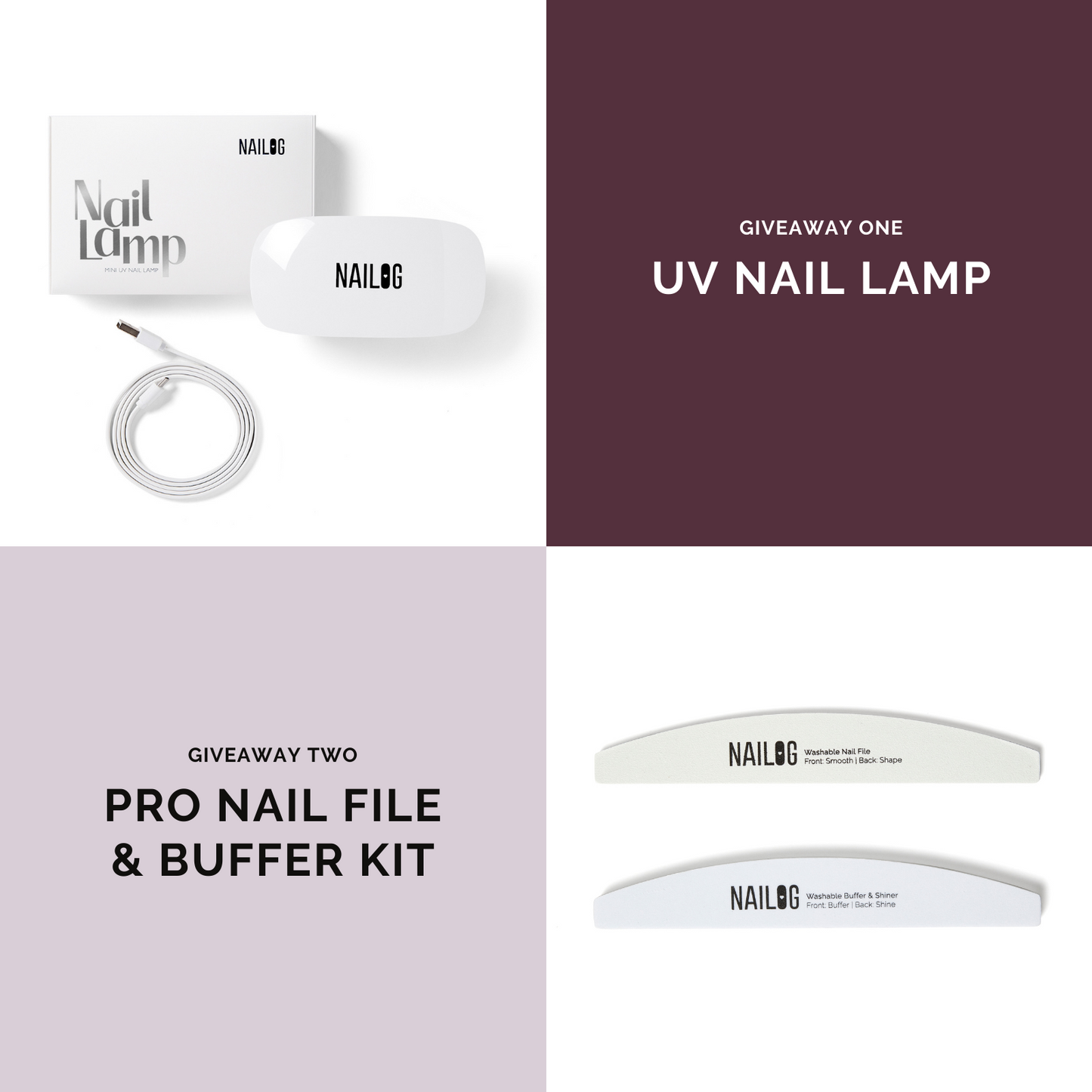 STARTER KIT_MADE TO LOVE - NAILOG semi cured nail strip