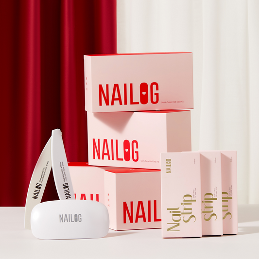 STARTER KIT_MADE TO LOVE - NAILOG semi cured nail strip