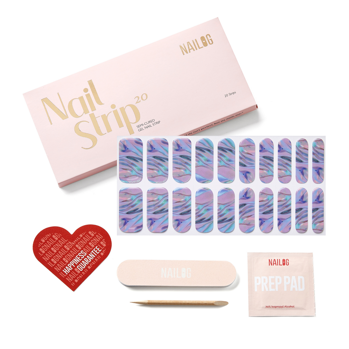 LA PLAGE - NAILOG semi cured nail strip