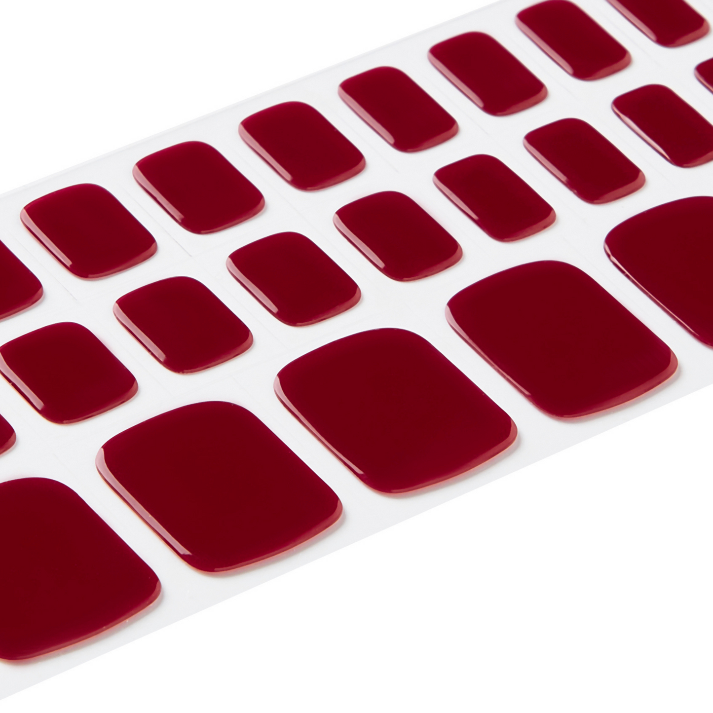 Rouge Noir | Pedi Strip - NAILOG semi cured nail strip