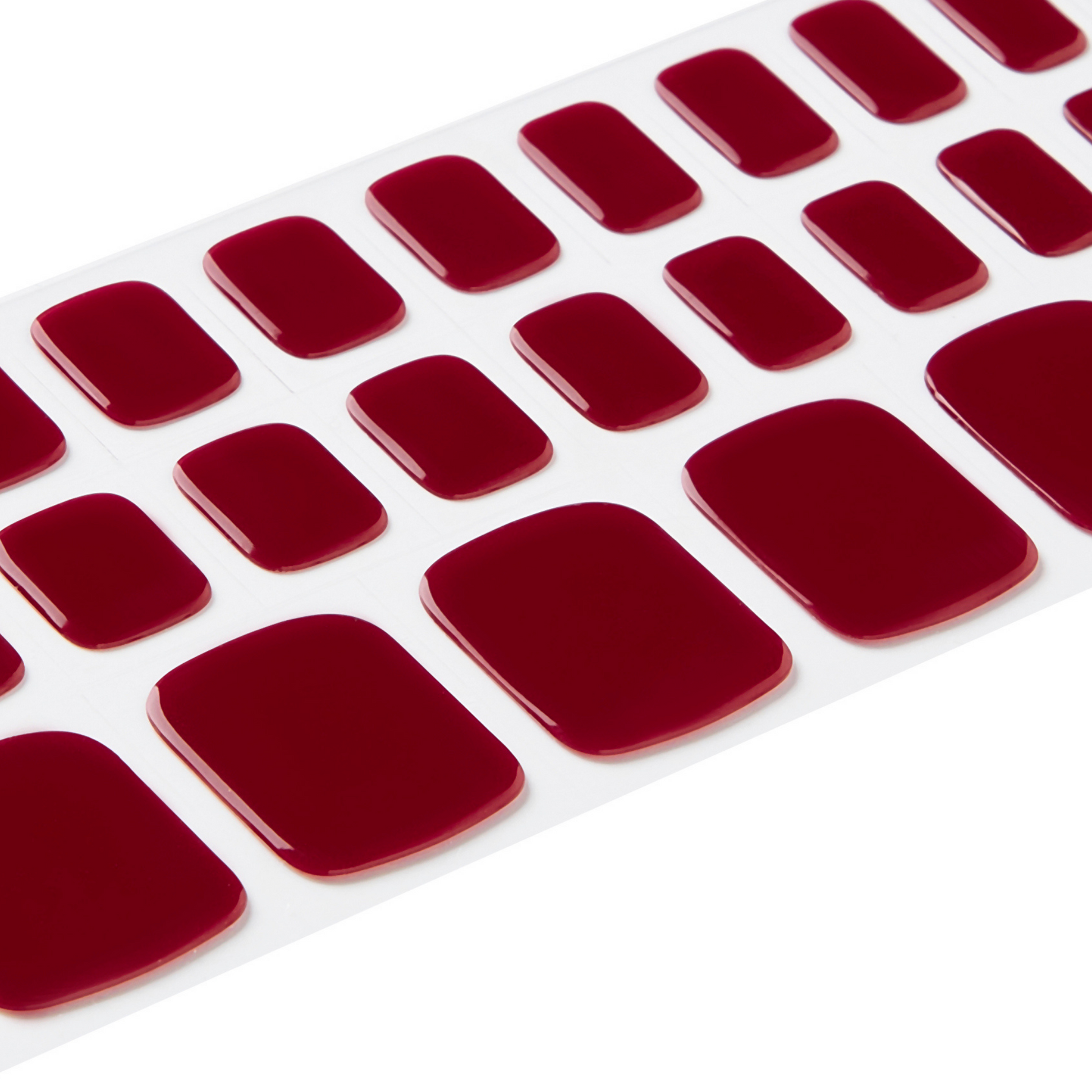 Rouge Noir | Pedi Strip - NAILOG semi cured nail strip