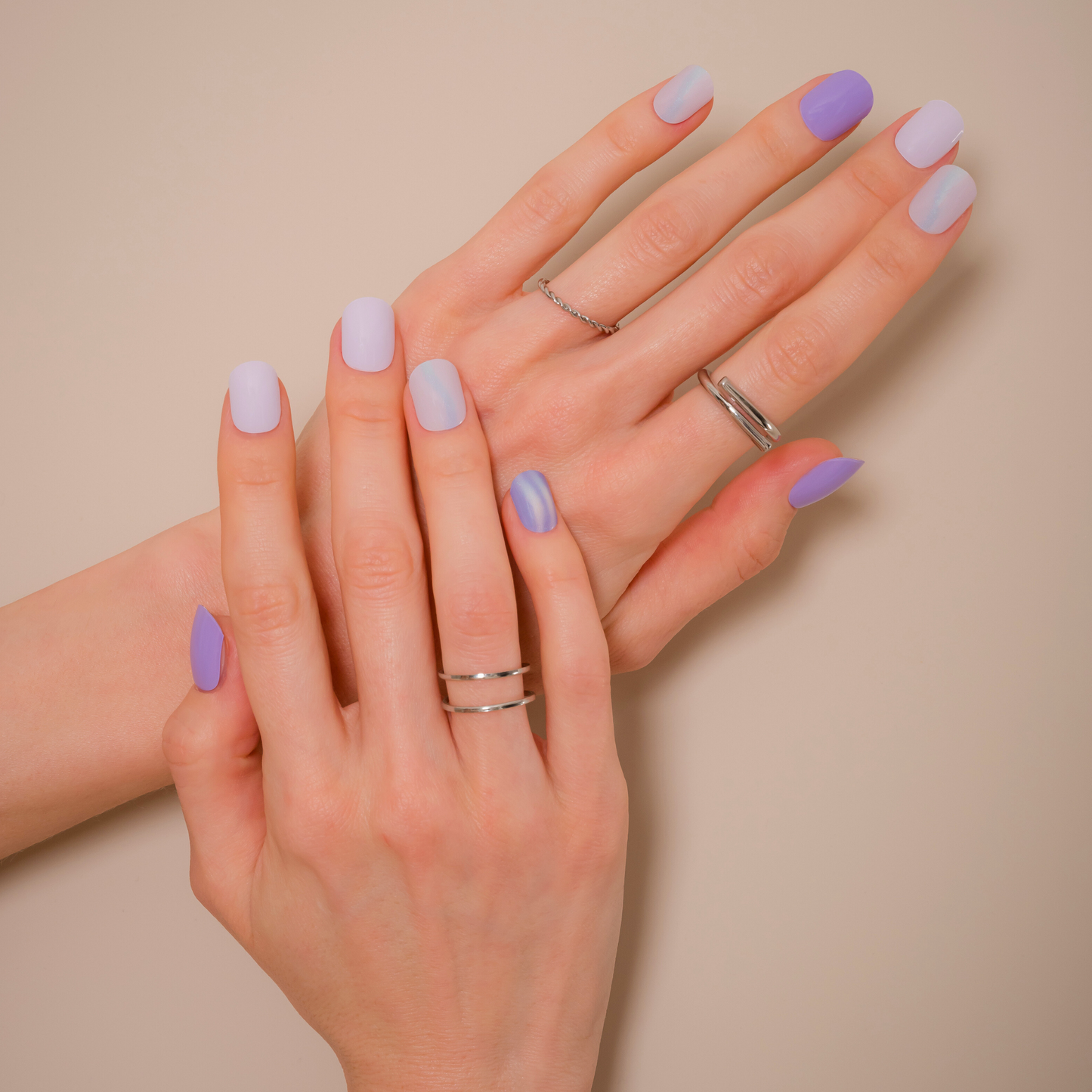 LAVENDER MIST | Mani 34 - NAILOG semi cured nail strip