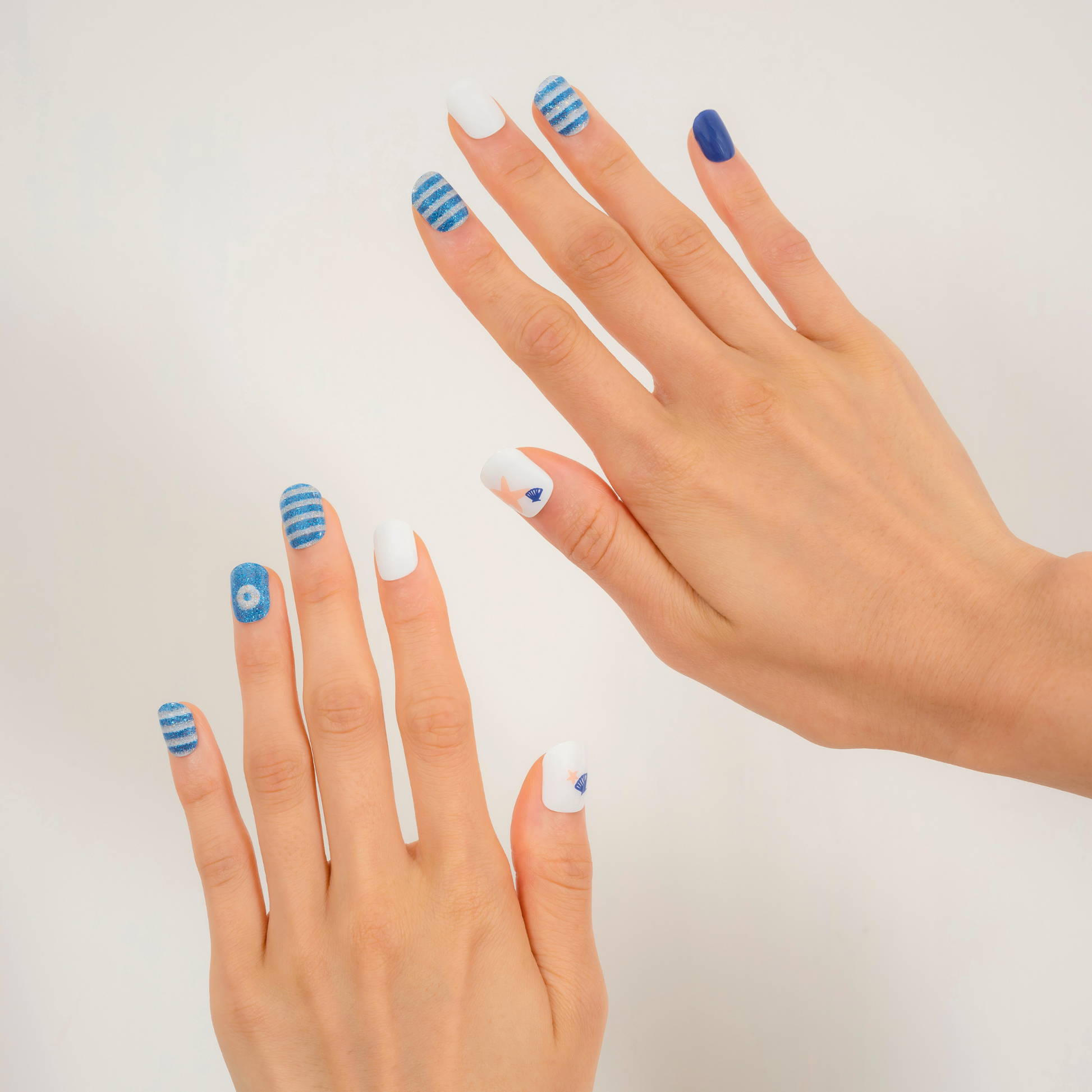 MARINE STORY | Mani 34 - NAILOG semi cured nail strip