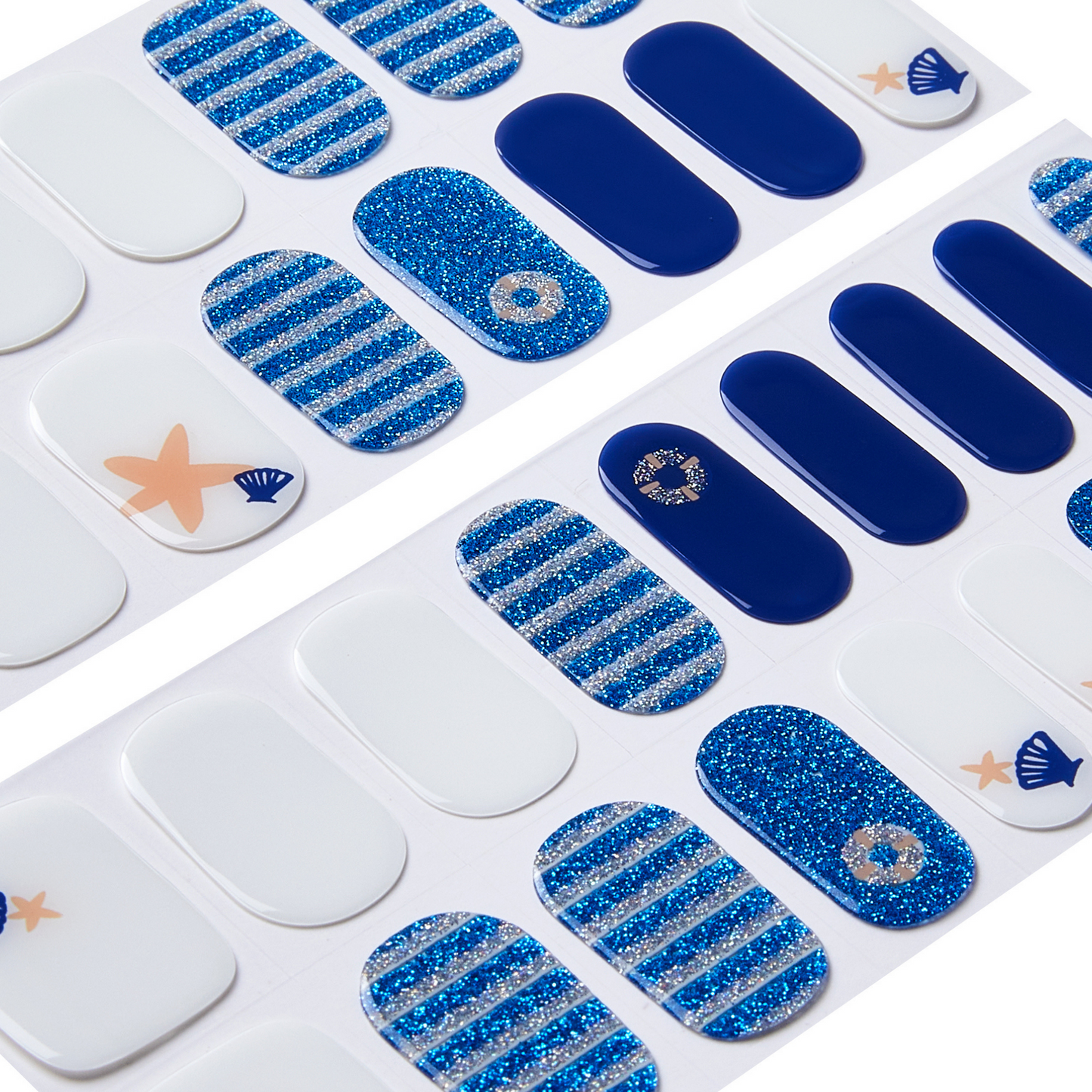 MARINE STORY | Mani 34 - NAILOG semi cured nail strip