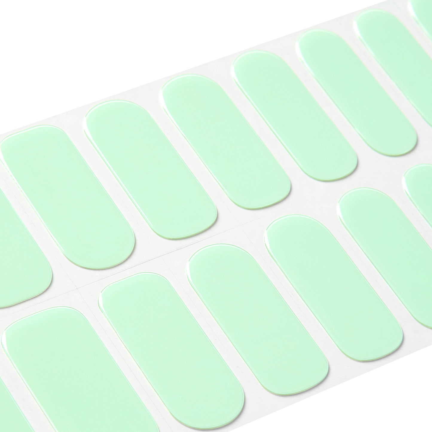 PASTEL MINT | Mani Strip 20PC