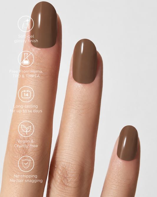 CORTADO TAN | Semi Cured Nail Strips 34PC