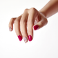RUBY NEBULA | Mani Strip 20PC - NAILOG semi cured nail strip