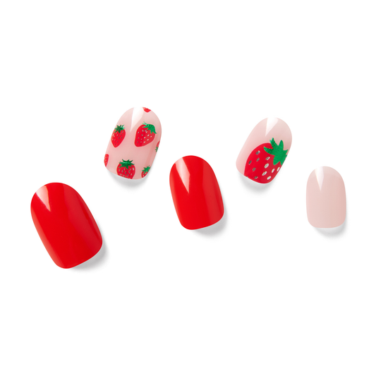 STRAWBERRY SORBET | Mani Strip 20PC