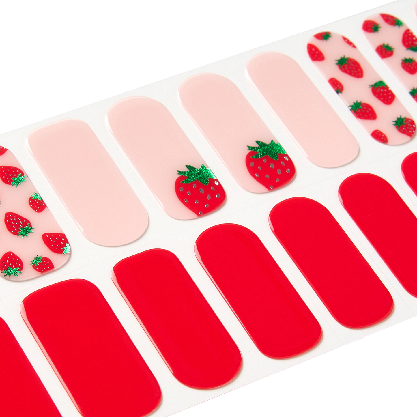 STRAWBERRY SORBET | Mani Strip 20PC