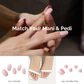 CAMELLIA | Pedi Strip 32PC - NAILOG semi cured nail strip