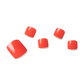 WATERMELON RED | Pedi Strip 32PC - NAILOG semi cured nail strip
