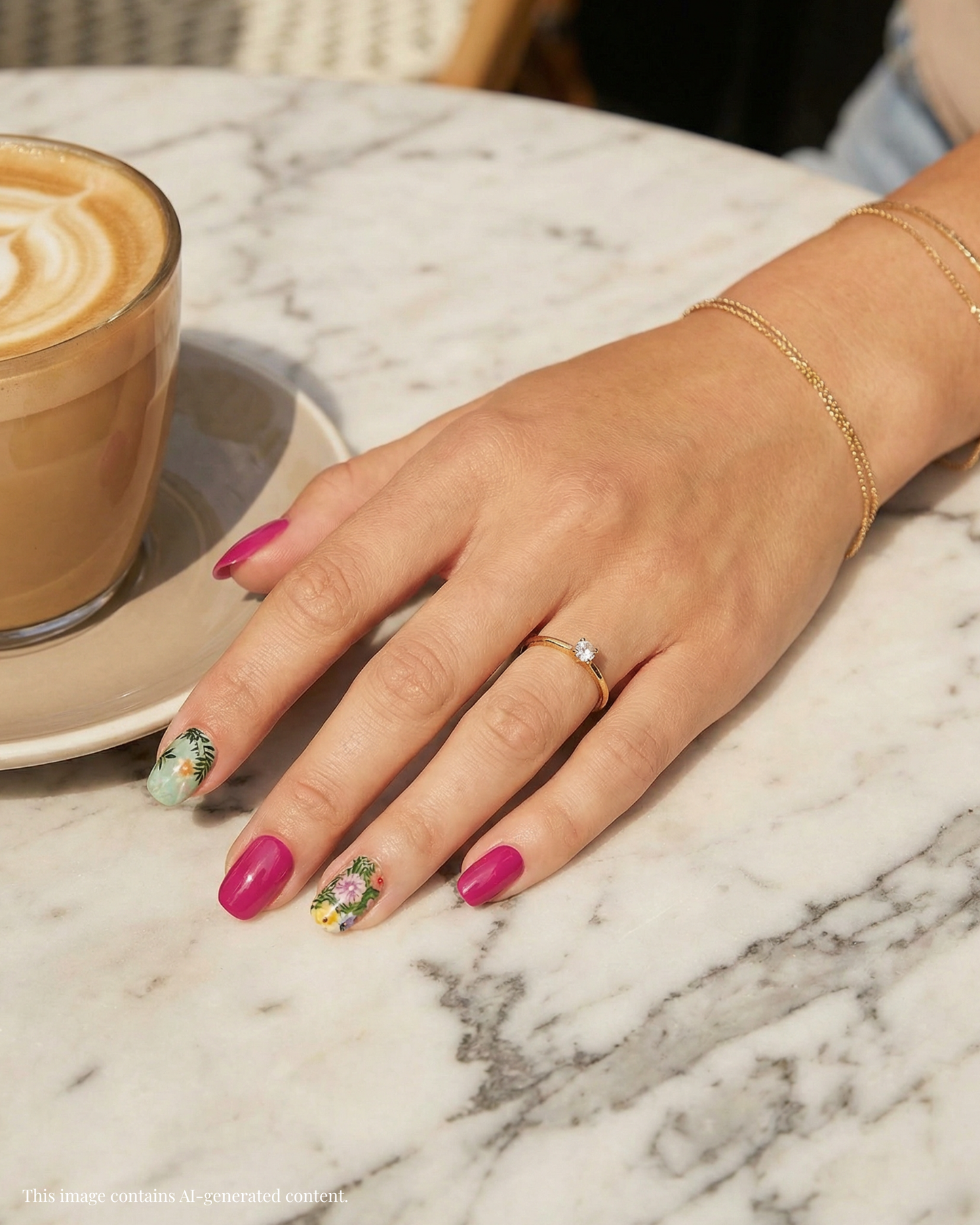 RETRO JUNGLE | Semi Cured Nail Strips 34PC