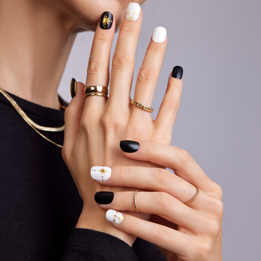 ASTRAL GLYPHS | Mani Strip 34PC - NAILOG semi cured nail strip