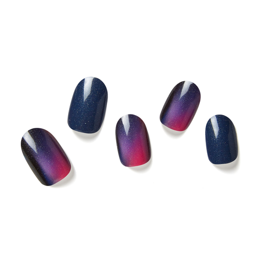 NEON NOCTURNE | Mani Strip 34PC - NAILOG semi cured nail strip