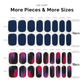 NEON NOCTURNE | Mani Strip 34PC - NAILOG semi cured nail strip