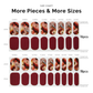 SECRET REALM | Mani Strip 34PC - NAILOG semi cured nail strip