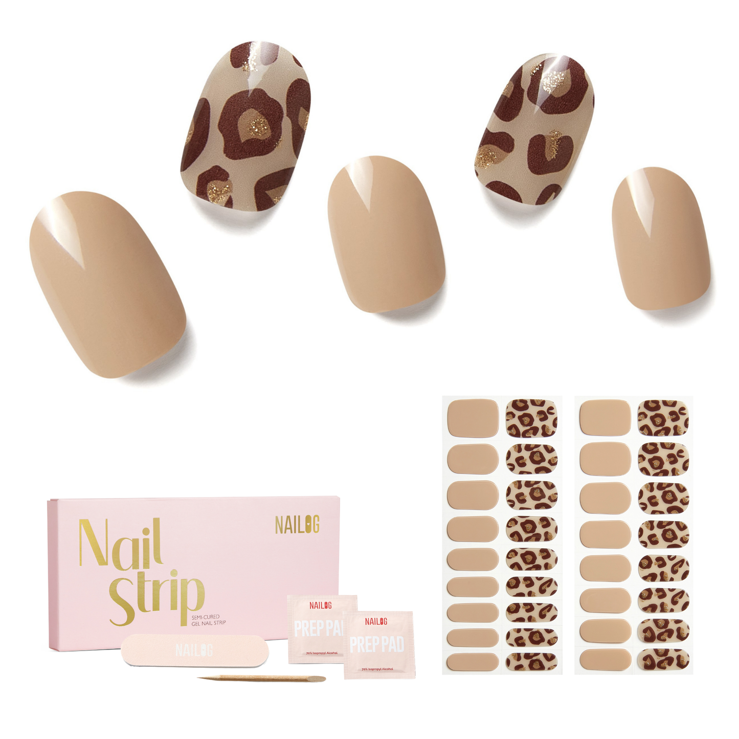 DESERT WILD | Mani Strip 34PC