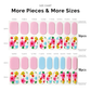 PETAL DANCE | Mani Strip 34PC - NAILOG semi cured nail strip