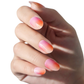 PINK AURORA | Mani Strip 34PC - NAILOG semi cured nail strip