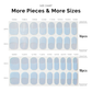 MAGIC AURA| Mani Strip 34PC - NAILOG semi cured nail strip