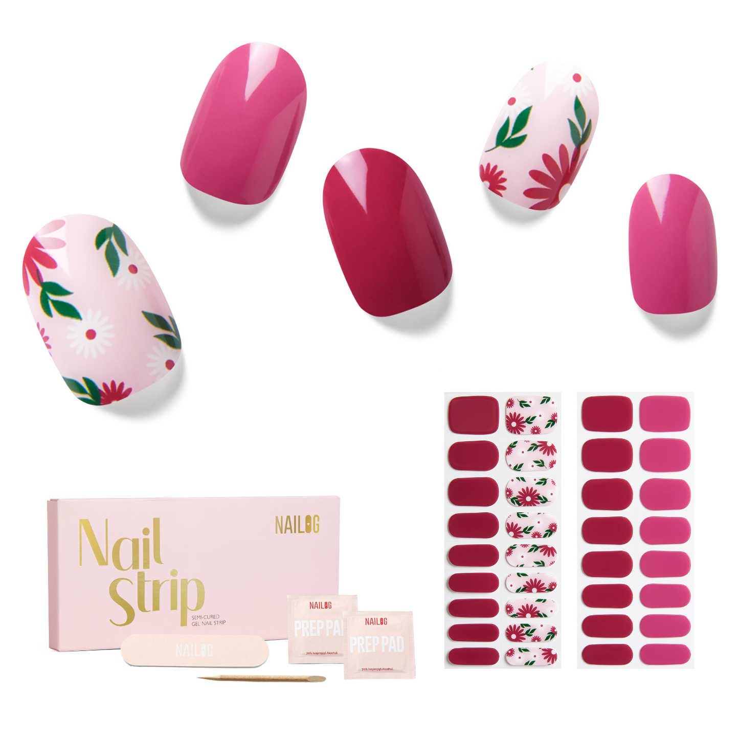 IN THE MEADOW | Mani Strip 34PC