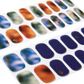 ILLUSION II | Mani Strip 34PC - NAILOG semi cured nail strip