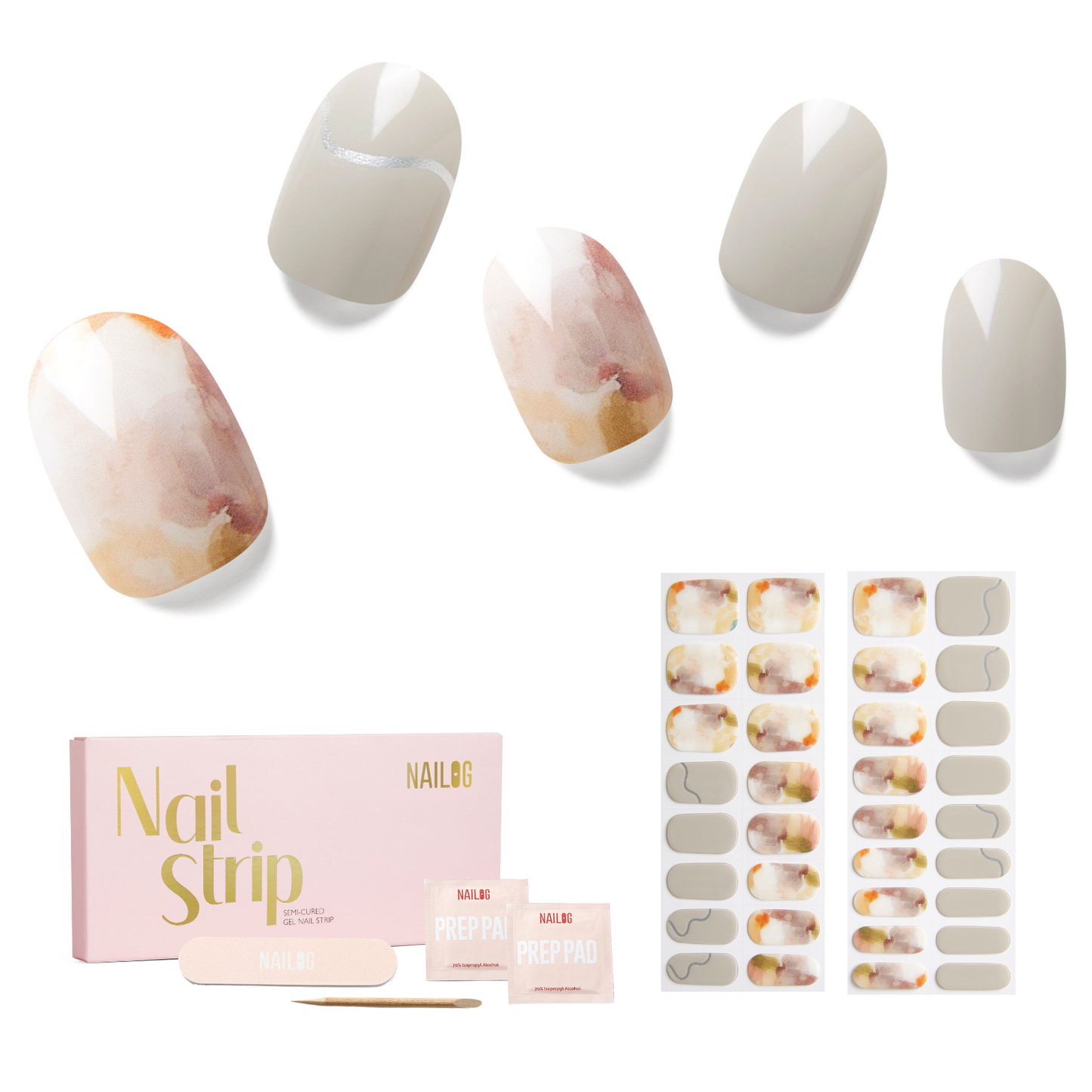 LIKE A PAINTING | Mani Strip 34PC