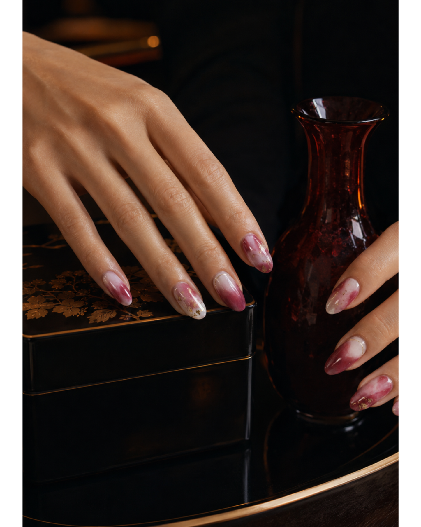 CASSIS HOUR | Semi Cured Nail Strips 34PC - NAILOG semi cured nail strip