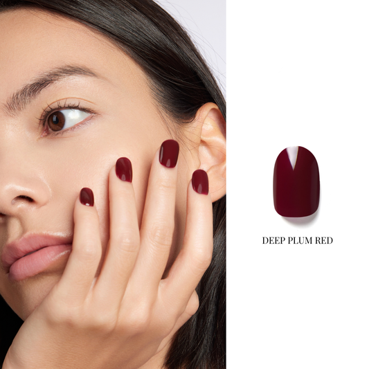 DEEP PLUM RED | OneCure Gel Polish