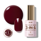 DEEP PLUM RED | OneCure Gel Polish - NAILOG semi cured nail strip