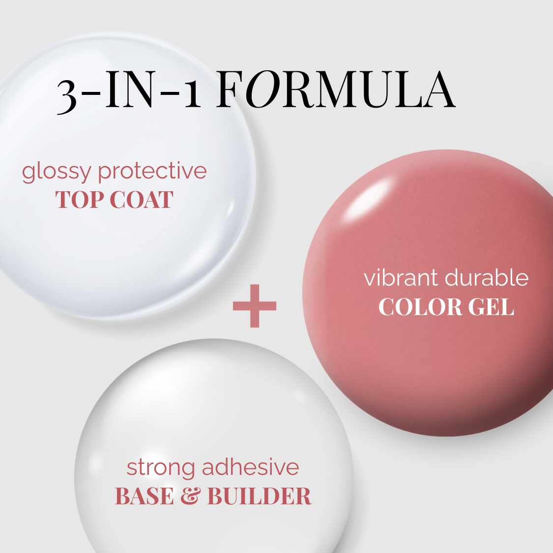 DUSTY ROSE PINK | OneCure Gel Polish