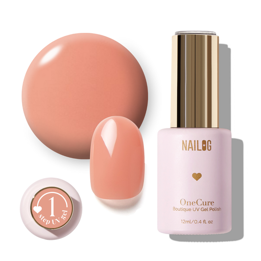 LIGHT APRICOT PINK | OneCure Gel Polish
