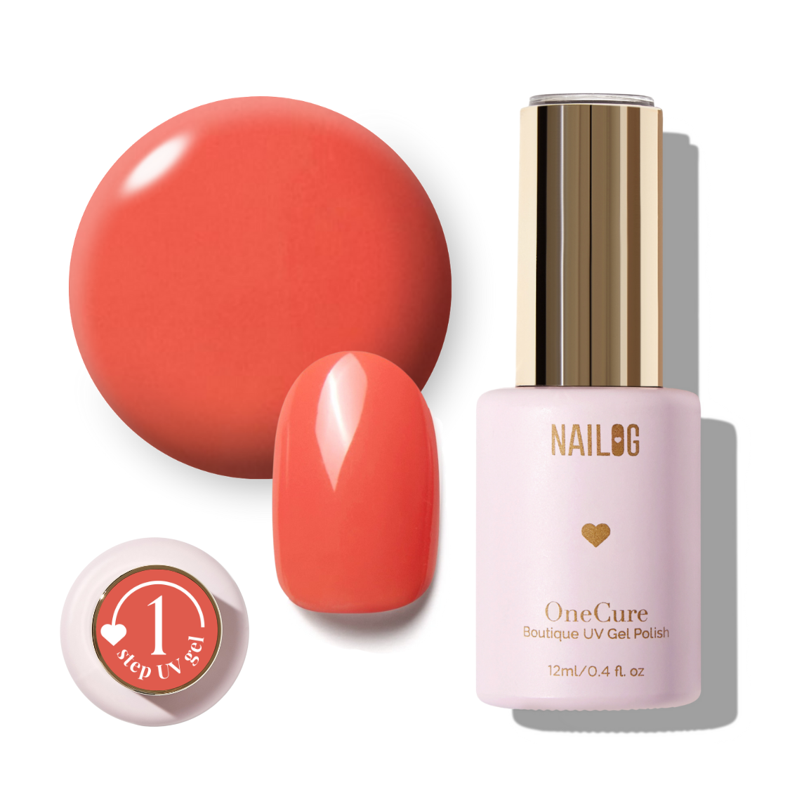 CORAL | OneCure Gel Polish