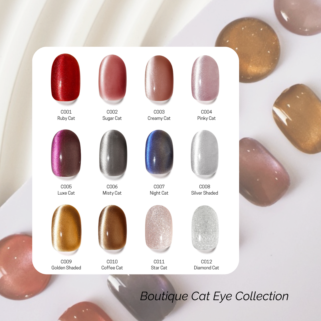 CREAMY CAT | OneCure Gel Polish Cat Eye